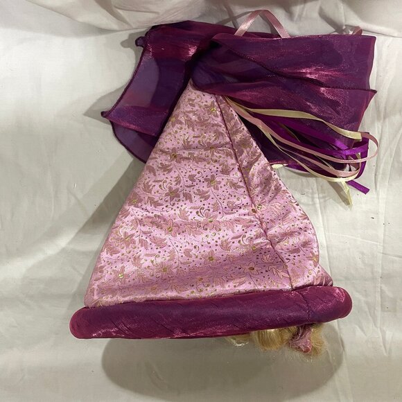 Disney Parks Authentic Purple Princess Hat With Veil & Tangled Repunzel Braid - Picture 11 of 15